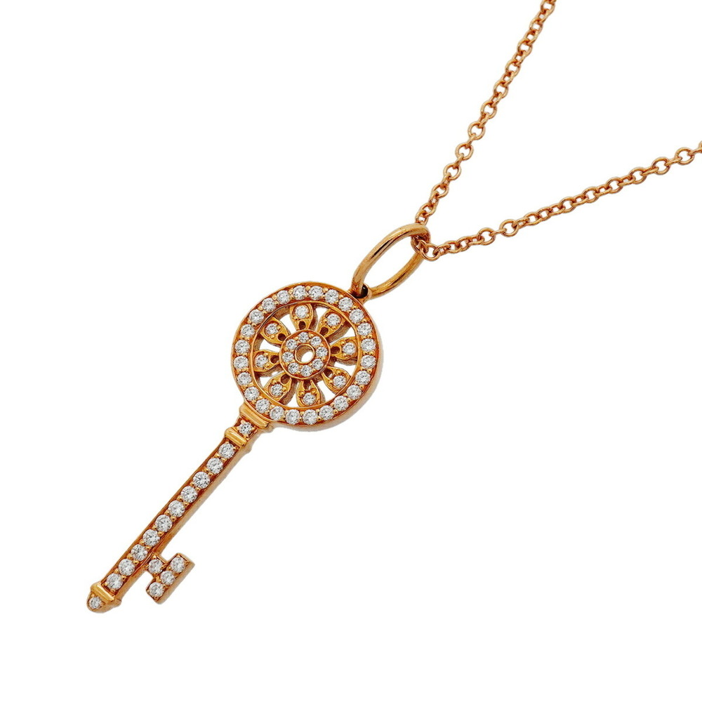 TIFFANY & CO. 18k Gold Diamond Necklace